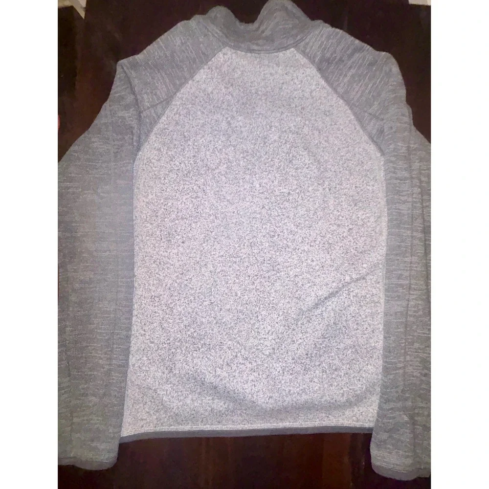 Patagonia Better Sweater 1/4 Zip Fleece Pullover Grey Mens Large 25523